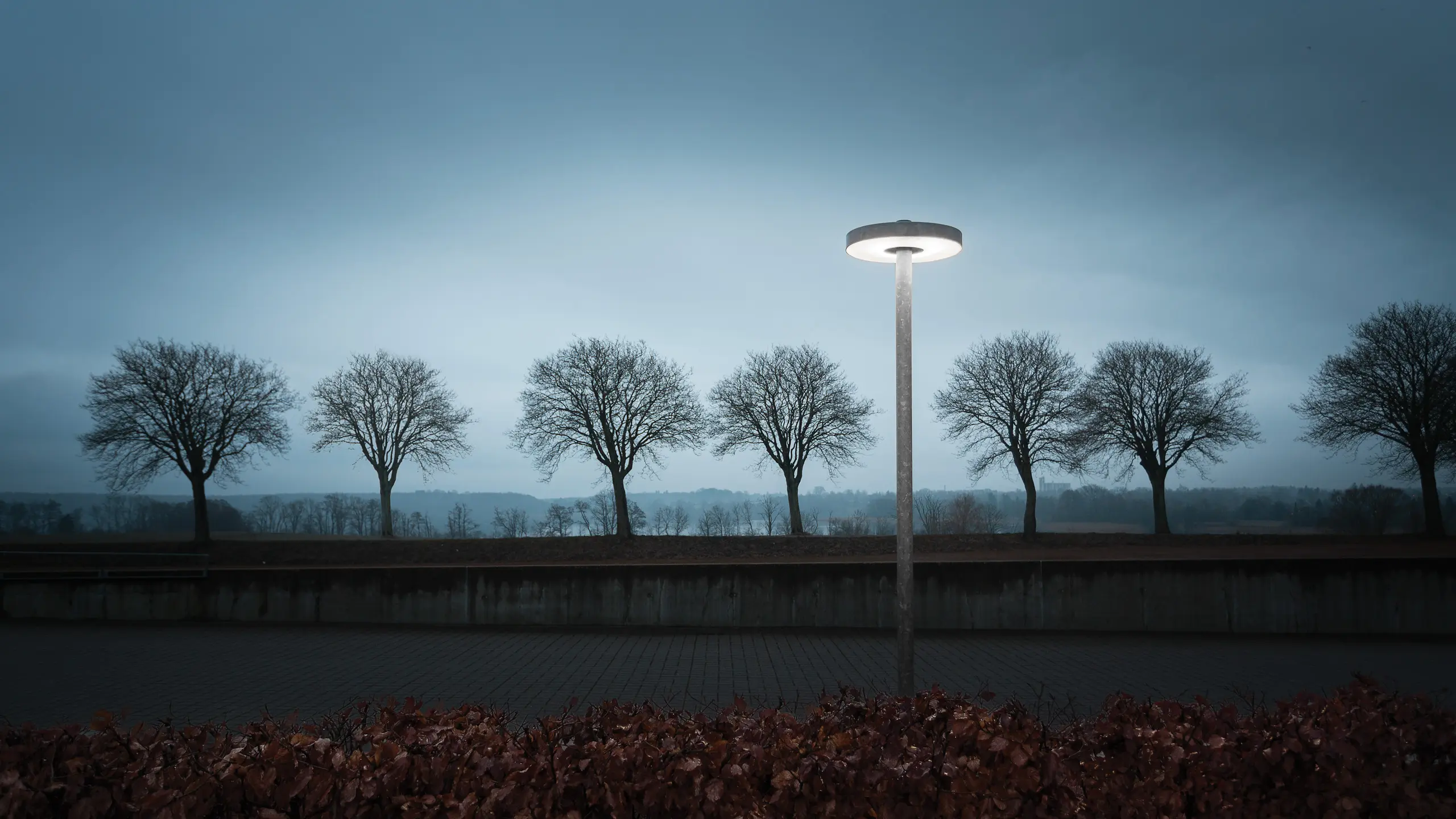 Lyktstolpe SOMBRERO som vägbelysning